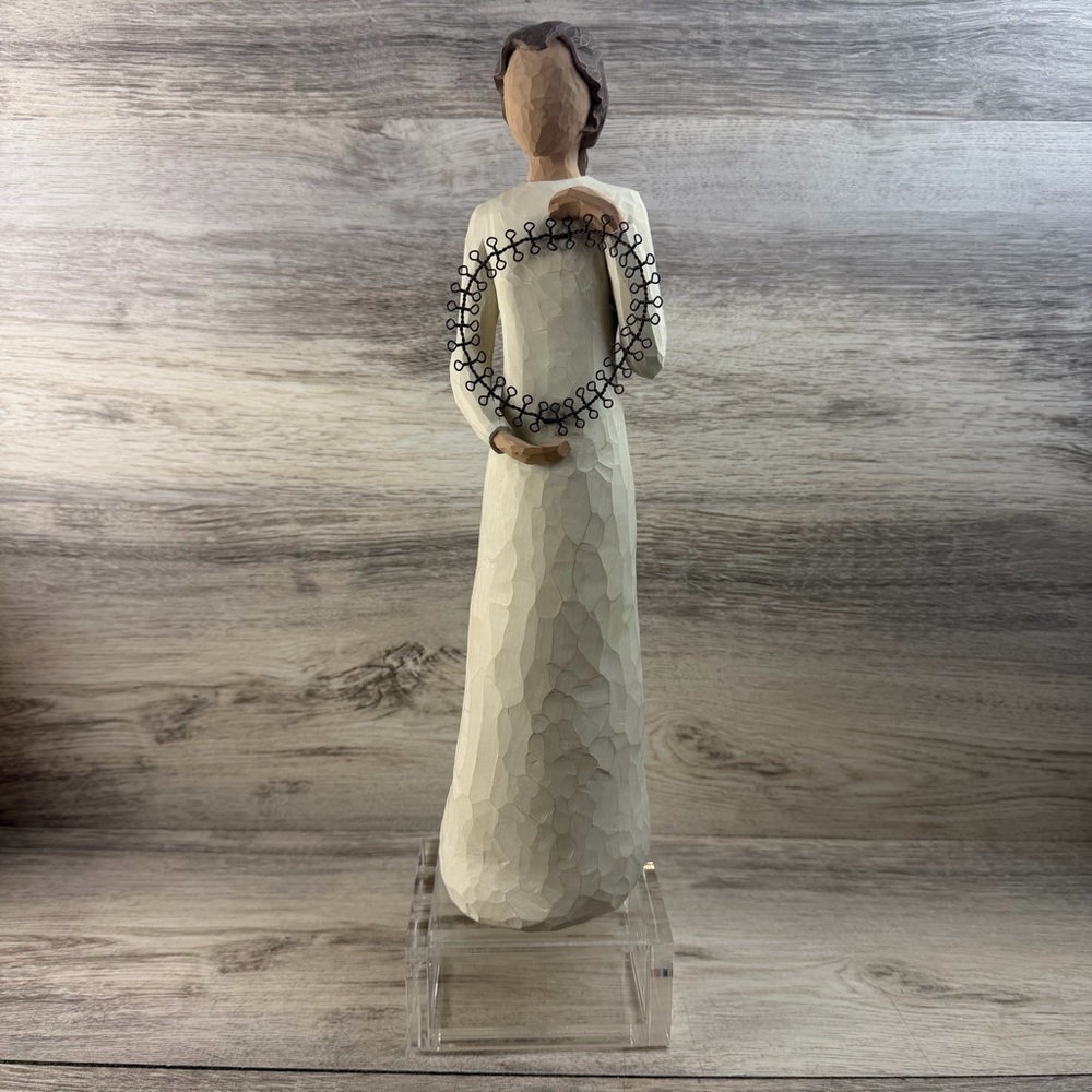 Willow Tree 15" Welcoming Spirit Figure 1999 wire wreath statue tall figurine